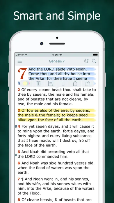 1611 King James Bible Version screenshot 1