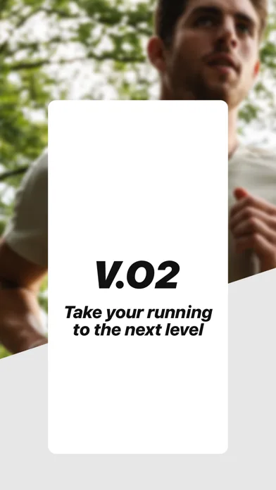 V.O2: Running Coach screenshot 1