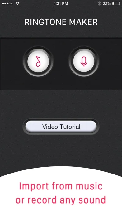 Ringtone Maker Pro - make ring tones from music screenshot 1