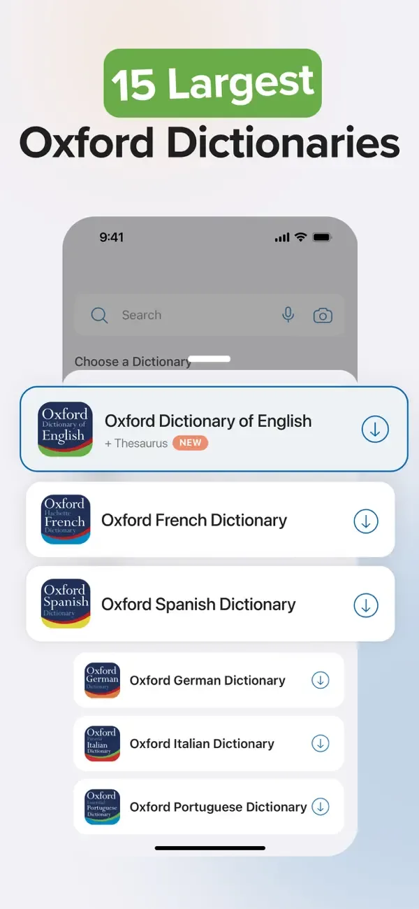Oxford Dictionary & Thesaurus screenshot 3