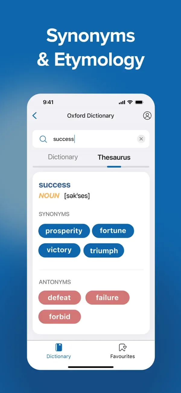 Oxford Dictionary & Thesaurus screenshot 4