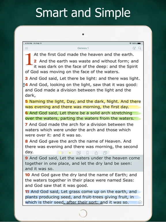 Simple Bible in Basic English screenshot 5