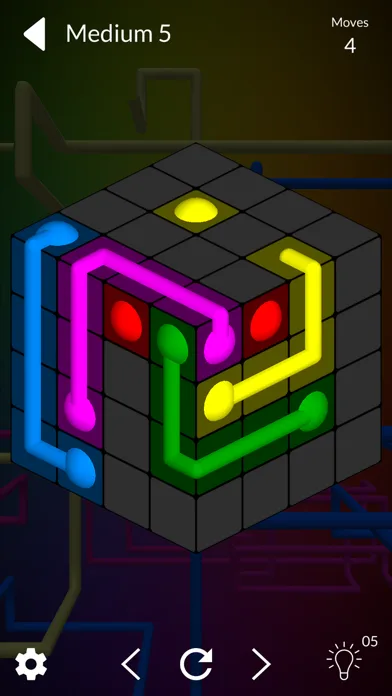 Cube Link: Connect the Dots 3D screenshot 1