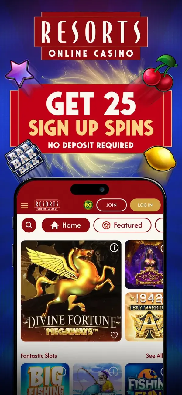 Resorts Casino Online Games screenshot 1