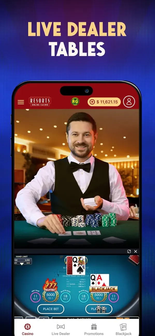 Resorts Casino Online Games screenshot 4