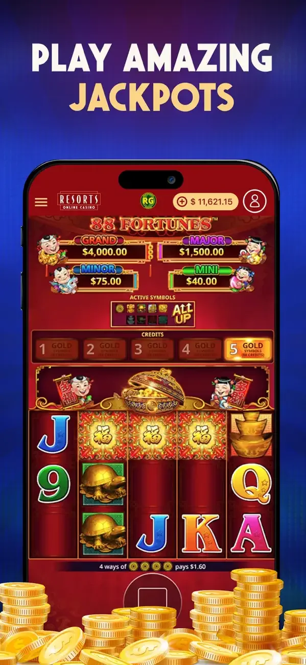 Resorts Casino Online Games screenshot 5