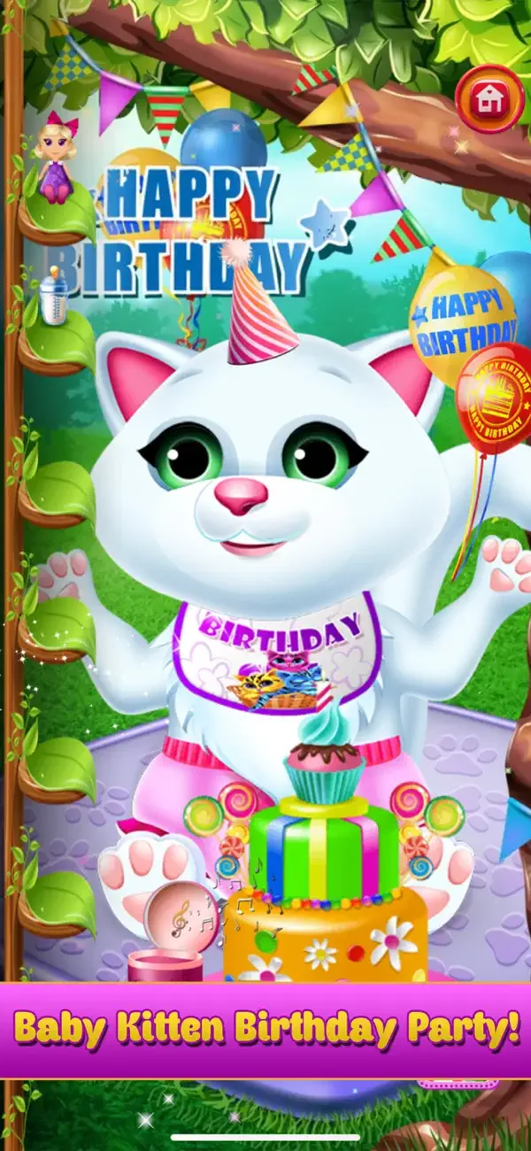 Baby Kitten Care: Cat Game screenshot 2