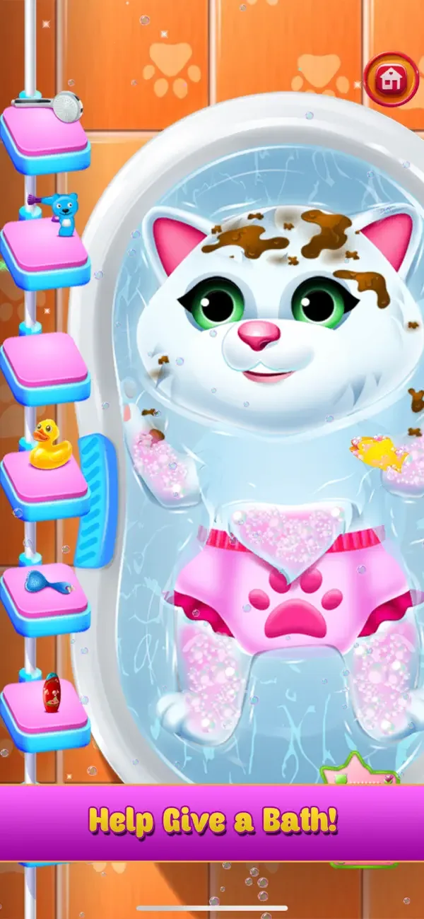 Baby Kitten Care: Cat Game screenshot 4