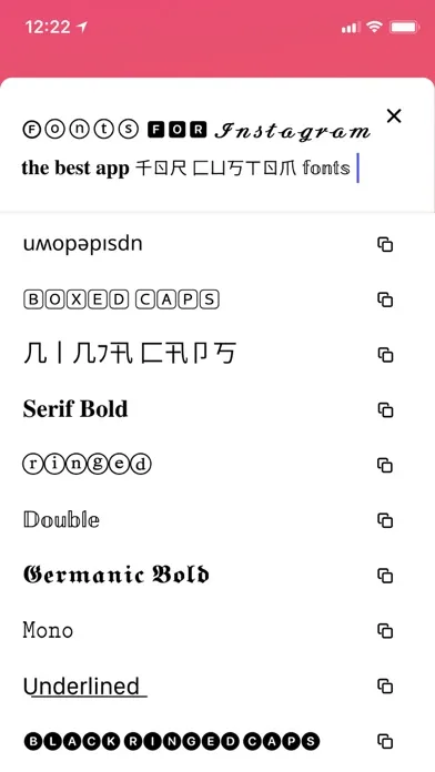 Fonts Keyboard & Cool Art Font screenshot 3