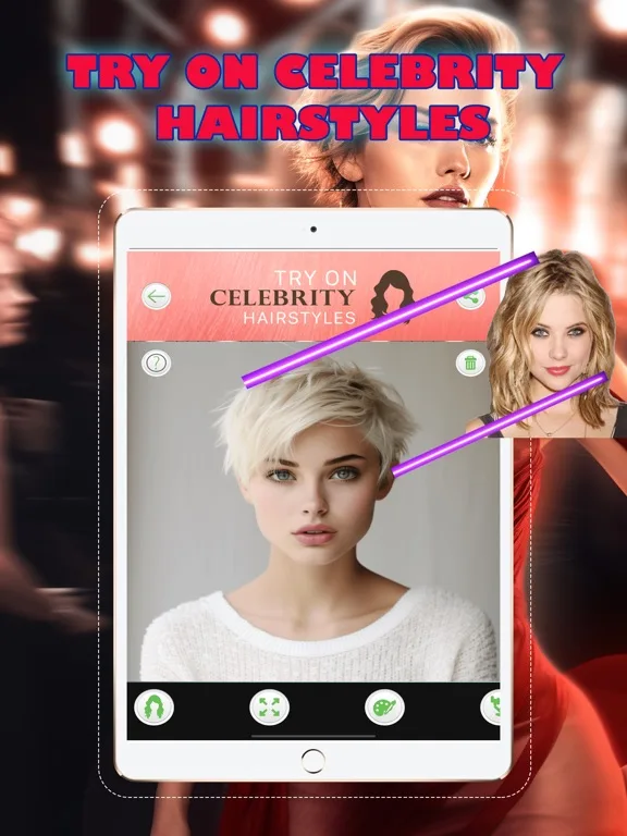 Try On Celebrity Hairstyles AI screenshot 4
