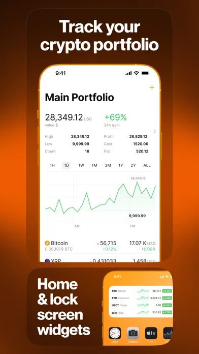 Crypto Pro: Live Coin Tracker screenshot 2