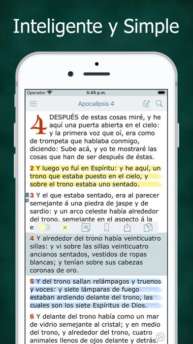 Biblia Reina Valera Antigua screenshot 1