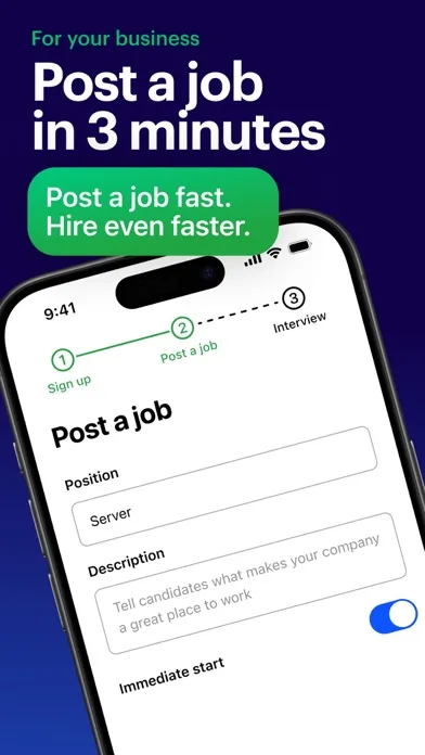 JOB TODAY: #1 Hiring App screenshot 5