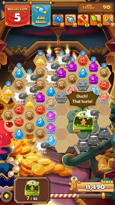 Monster Busters: Hexa Blast screenshot 5