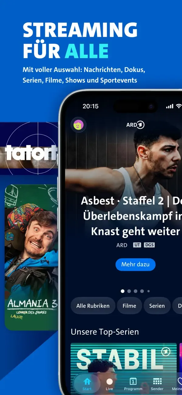 ARD Mediathek screenshot 1