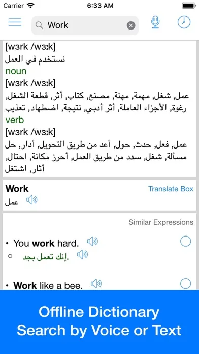 Arabic Translator Offline screenshot 3