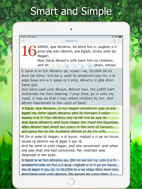 Yoruba Bible Holy Version KJV screenshot 5
