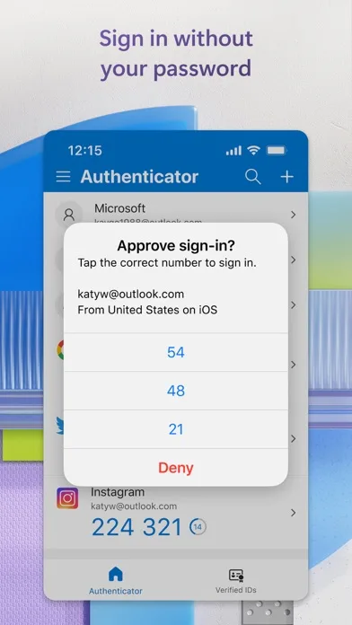 Microsoft Authenticator screenshot 4