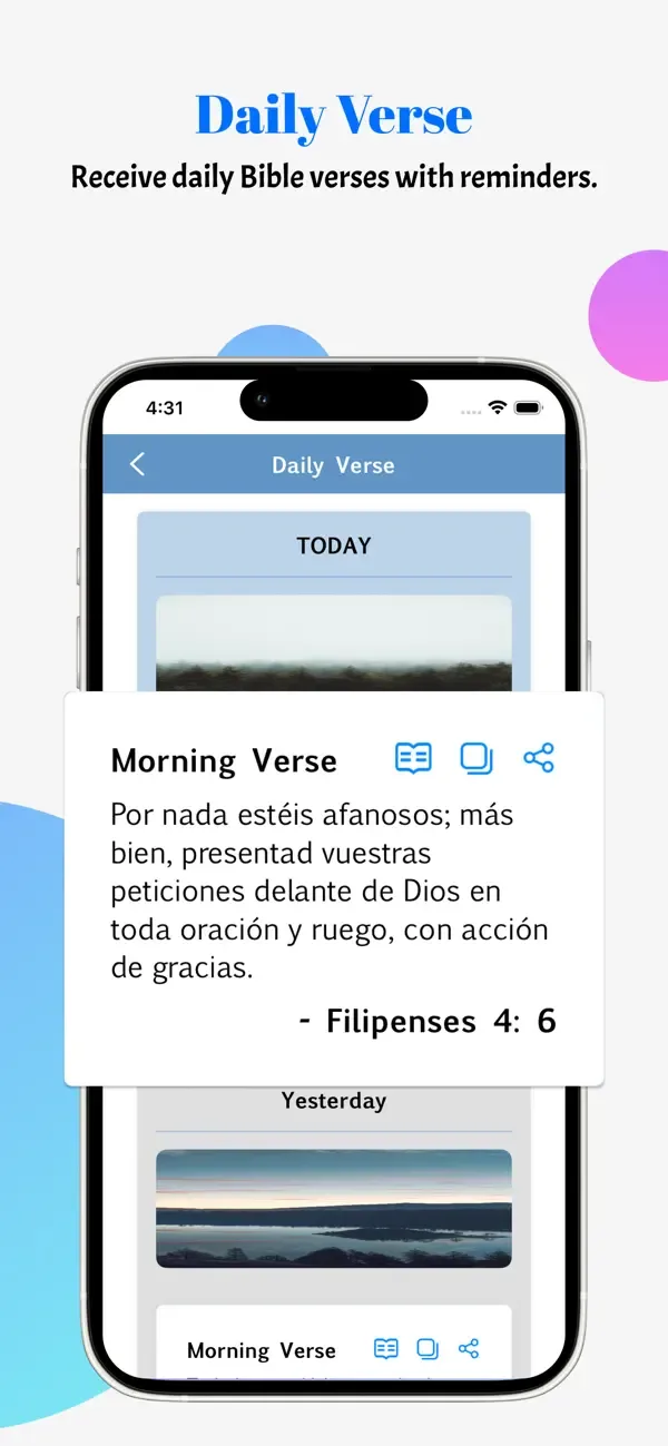La Santa Biblia. Spanish Bible screenshot 5