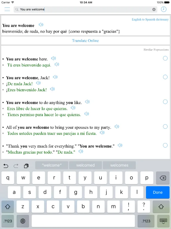 Spanish Translator Offline screenshot 4