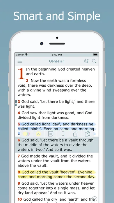 Jerusalem Bible Holy Version screenshot 1