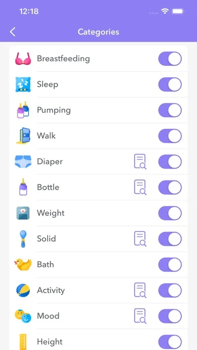 Baby Tracker: breast feeding + screenshot 2