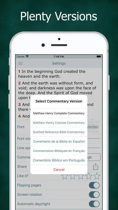 Matthew Henry Bible Commentary screenshot 2