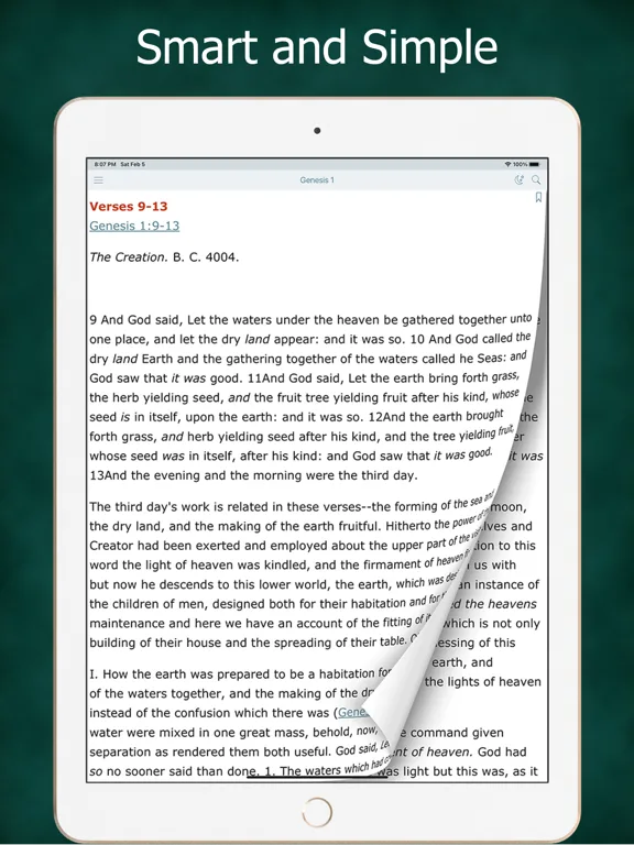 Matthew Henry Bible Commentary screenshot 5