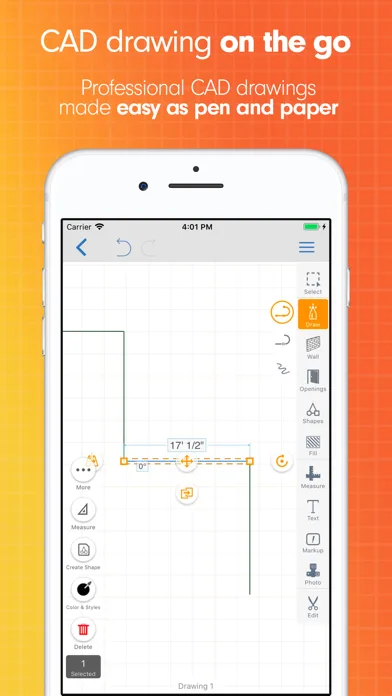 ArcSite: Floor Plans and CAD screenshot 1
