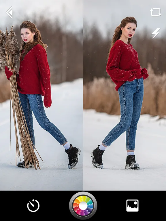 Split Camera - Mirror Pic Crop screenshot 3