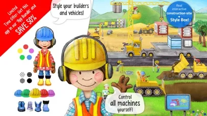 Tiny Builders - App for Kids screenshot 1