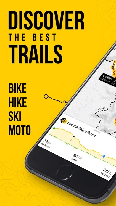 Trailforks: Offline Bike Maps screenshot 1