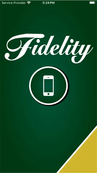 Fidelity Mobile Banking screenshot 1