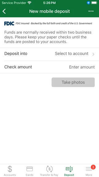 Fidelity Mobile Banking screenshot 5