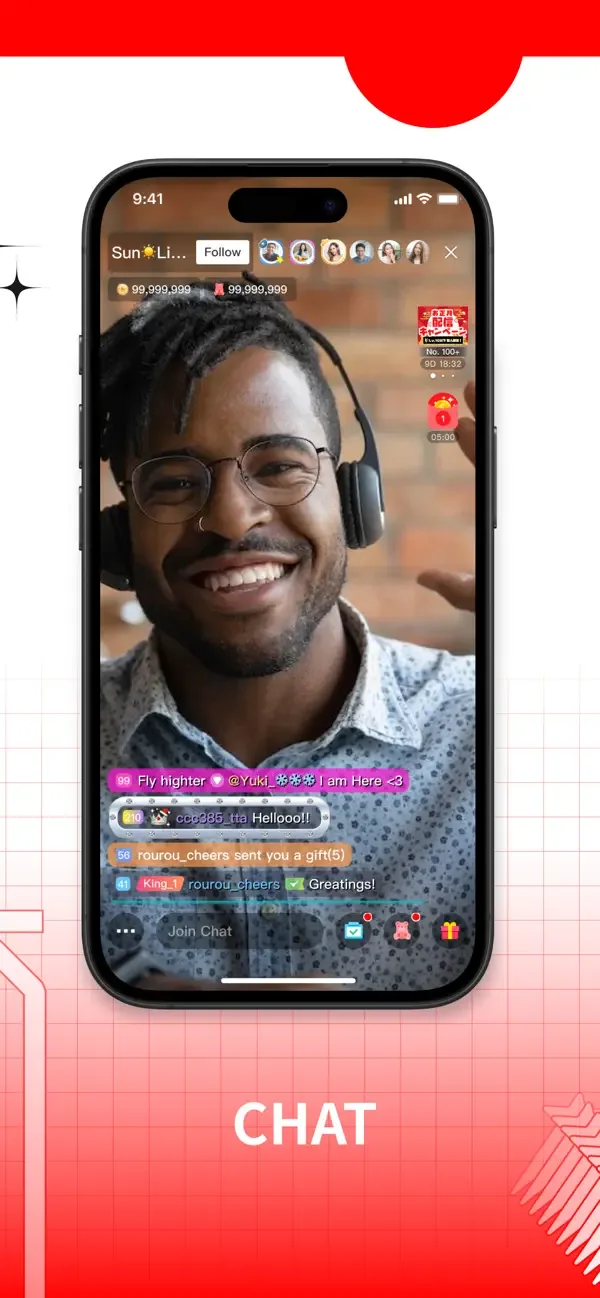 17LIVE - Live Streaming & Chat screenshot 2