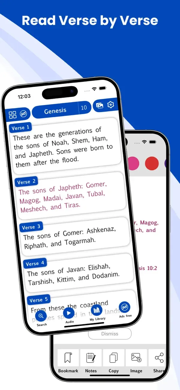 ESV Bible* screenshot 1