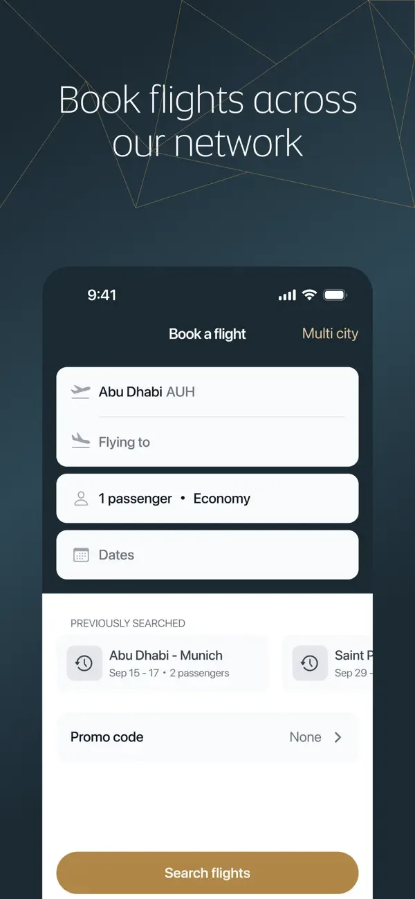 Etihad screenshot 1