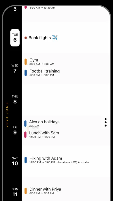 Timepage: Calendar Planner screenshot 1