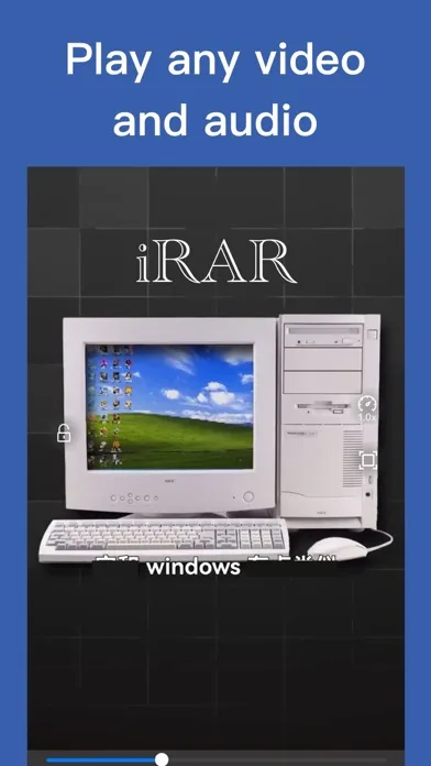 iRAR - zip,rar,7z file opener screenshot 5
