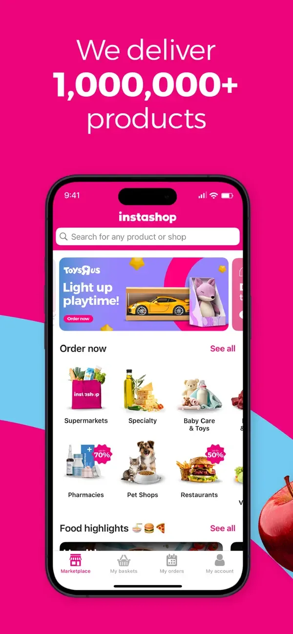 instashop: Groceries & more screenshot 2