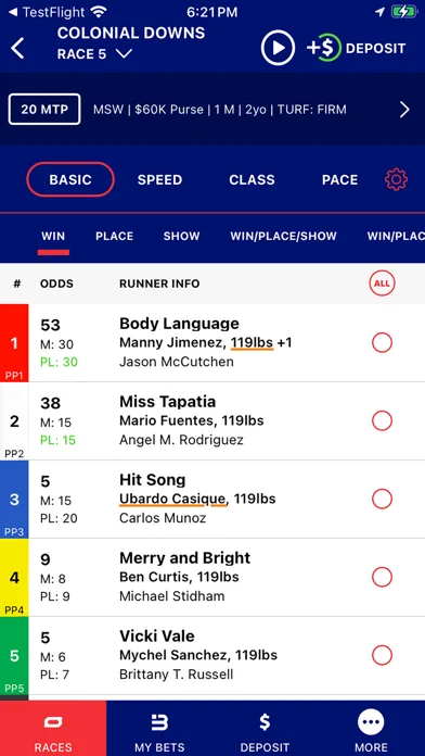 BetAmerica: Live Horse Racing screenshot 2