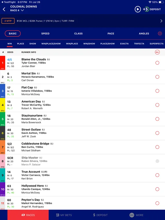 BetAmerica: Live Horse Racing screenshot 5