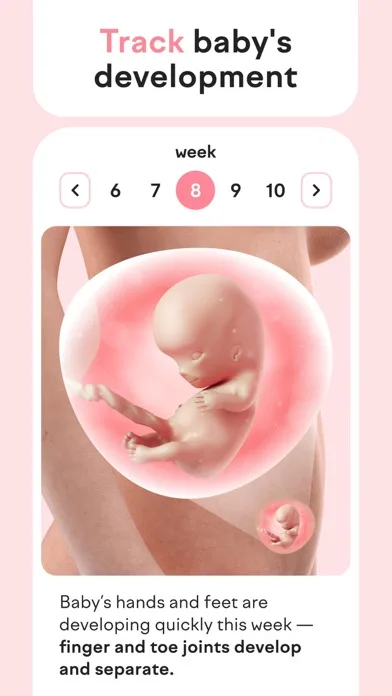 amma: Pregnancy & Baby Tracker screenshot 1
