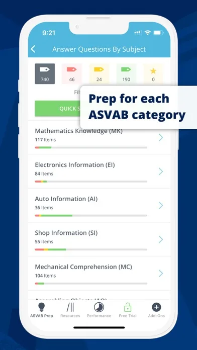 ASVAB Mastery | Practice Test screenshot 5