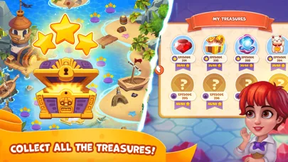 Pirate Treasures - Gems Puzzle screenshot 4