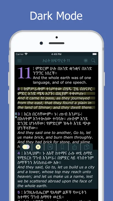 Amharic Holy Bible Ethiopian screenshot 3