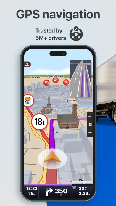 Sygic Truck & RV Navigation screenshot 1