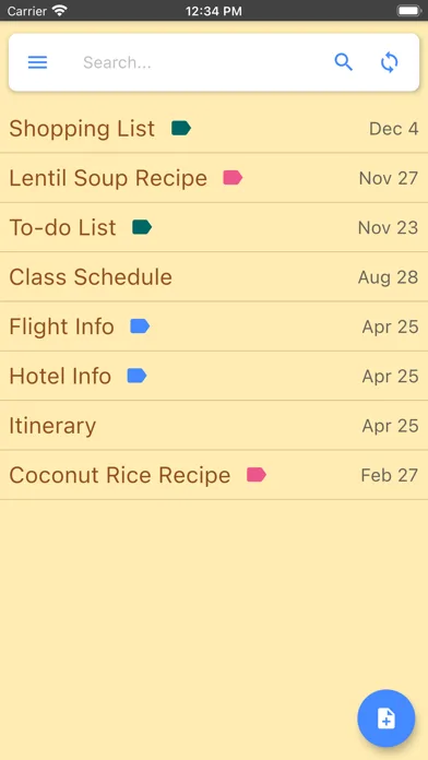 Inkpad Notepad - Notes - To do screenshot 1