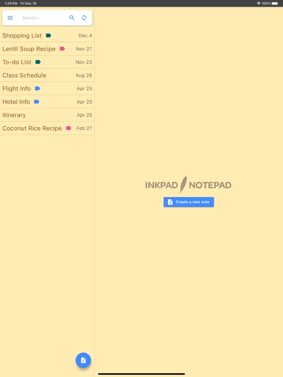 Inkpad Notepad - Notes - To do screenshot 5