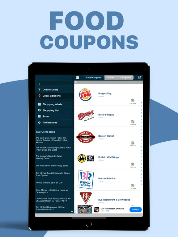 Food Coupons Deal Fast Reward screenshot 5